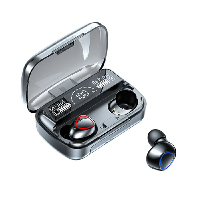 M10 True Wireless Gaming Earbuds with Environmental Noise Cancellation and Charging Case, Earbuds