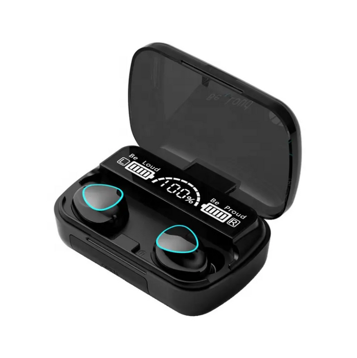 M10 True Wireless Gaming Earbuds with Environmental Noise Cancellation and Charging Case, Earbuds