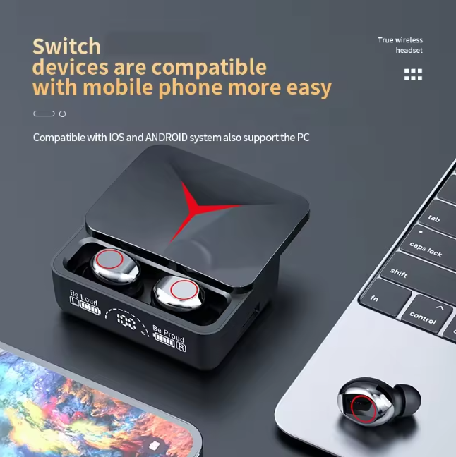 M90 Pro Wireless Earbuds: Premium Sound, Ultimate Comfort, and Sports-Ready Performance